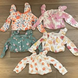 Bundle of 5 Carters onesies